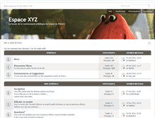 Tablet Screenshot of forum3d.cegep-matane.qc.ca